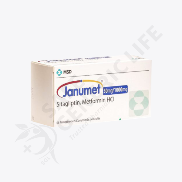 Janumet 50 mg/1000 mg Tablet