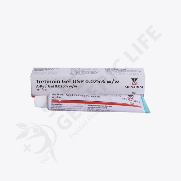 A Ret 0.025% Gel (Tretinoin)