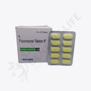 Konaqueen 100mg tablets (Fluconazole)