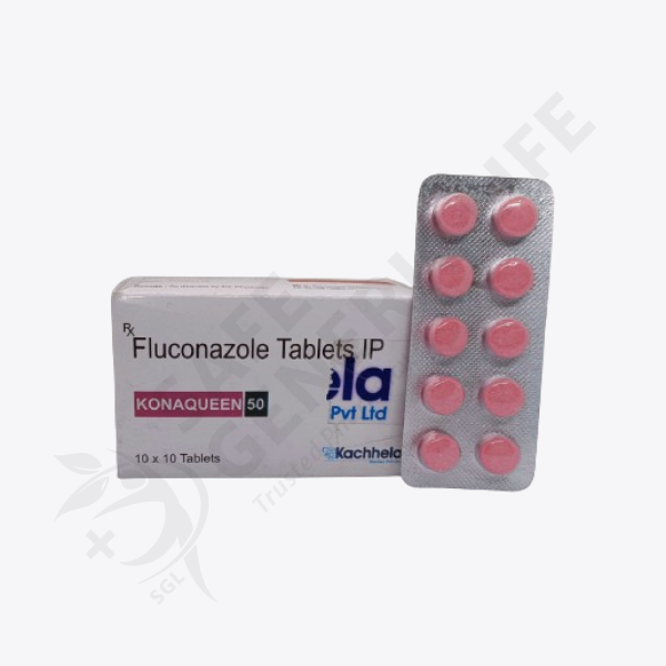Konaqueen 50mg tablets (Fluconazole)