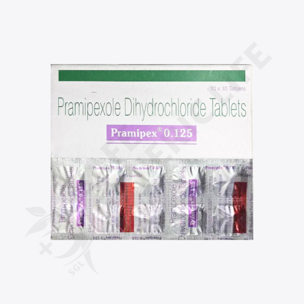 Pramipex 0.125 mg (Pramipexole) Tablets