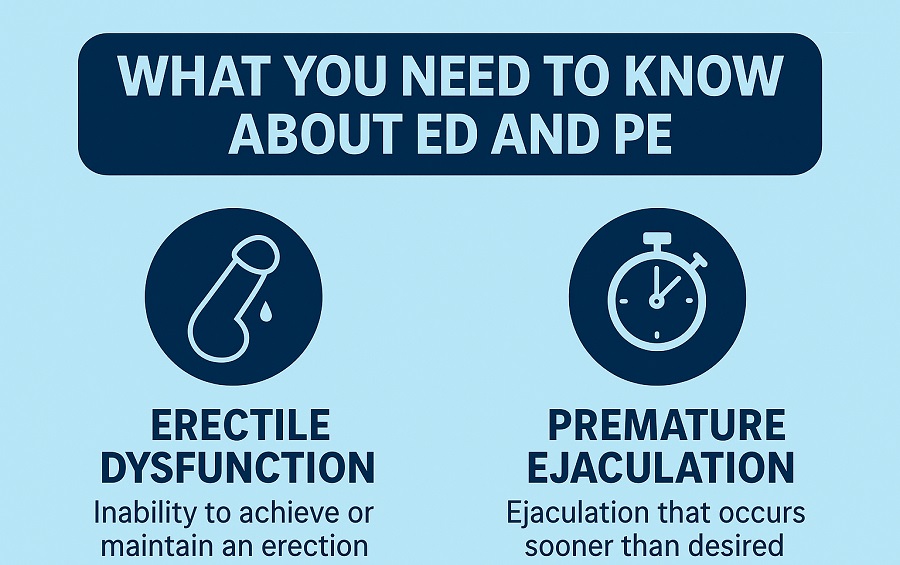 What You Need To Know About ED And PE?