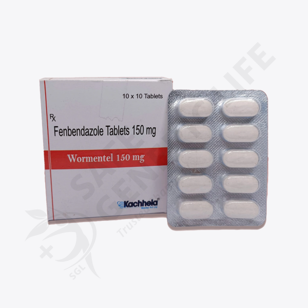 Wormentel 150 mg (Fenbendazole) Tablets