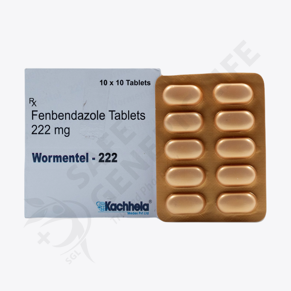 Wormentel 222 mg (Fenbendazole) Tablets