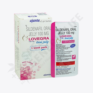 Lovegra Oral Jelly (Rose Flavour)