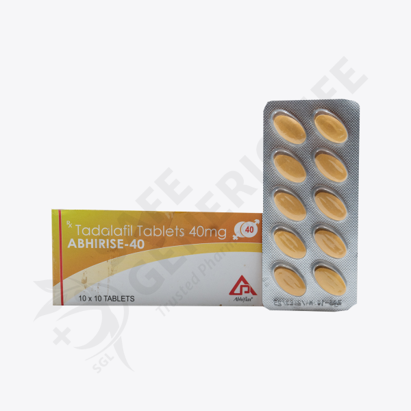 Abhirise 40 (Tadalafil 40mg) Tablets