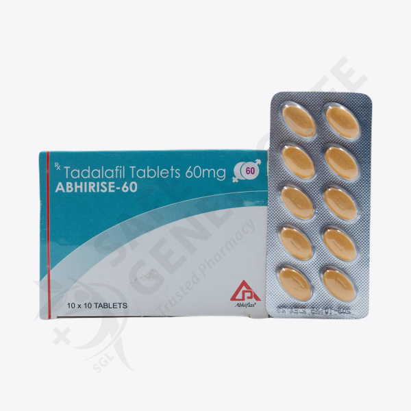 Abhirise 60 (Tadalafil 60mg) Tablets