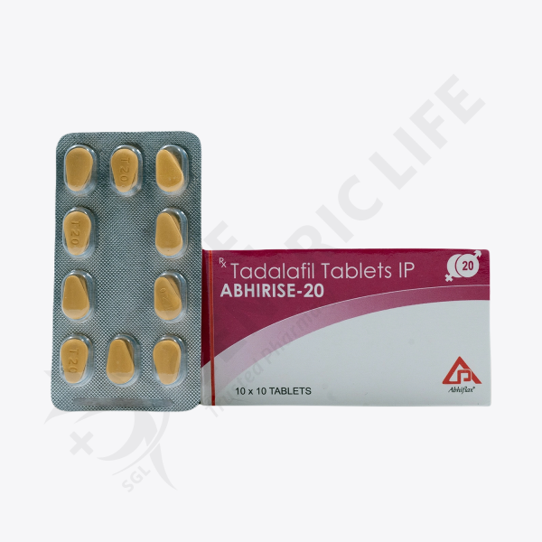 Abhirise 20 (Tadalafil 20mg) Tablets