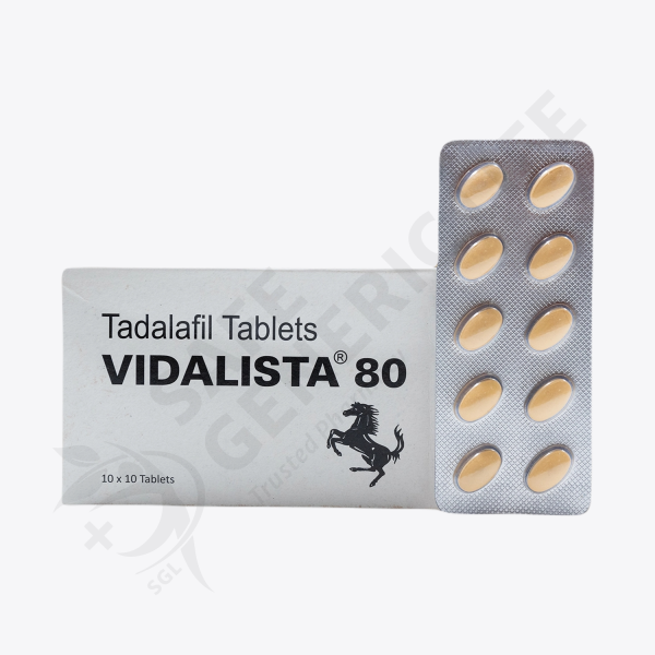 Vidalista 80 mg Tablets