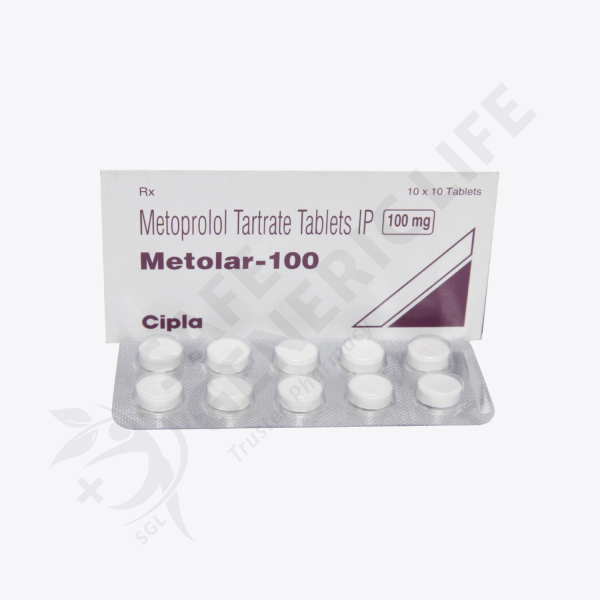 Metolar 100 mg Tablet
