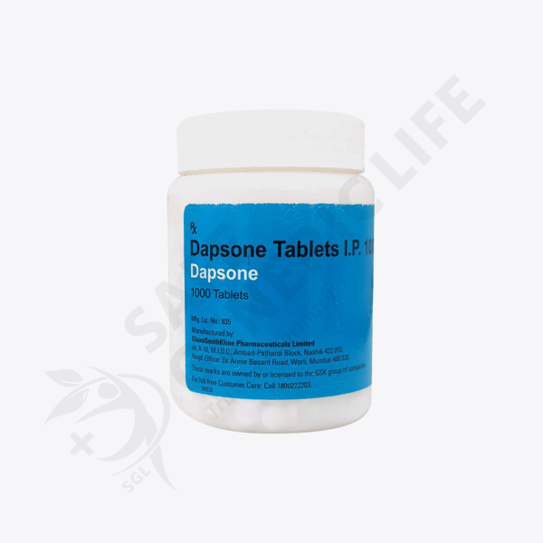 Dapsone 100 mg Tablet